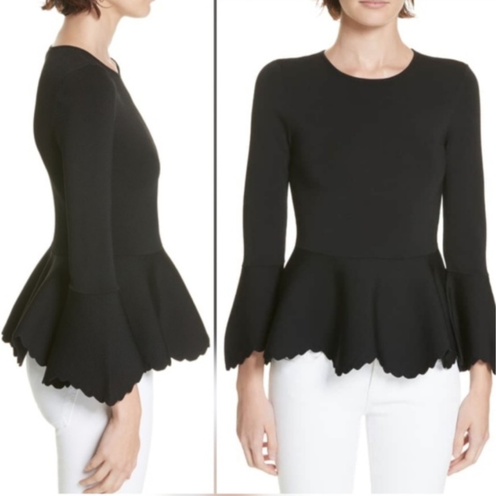 Ted Baker London Black Crew Neck Sweater